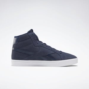 Reebok Royal Complete 3.0 Mid Turnschuhe Damen - Navy/Weiß - DE 607-FBW